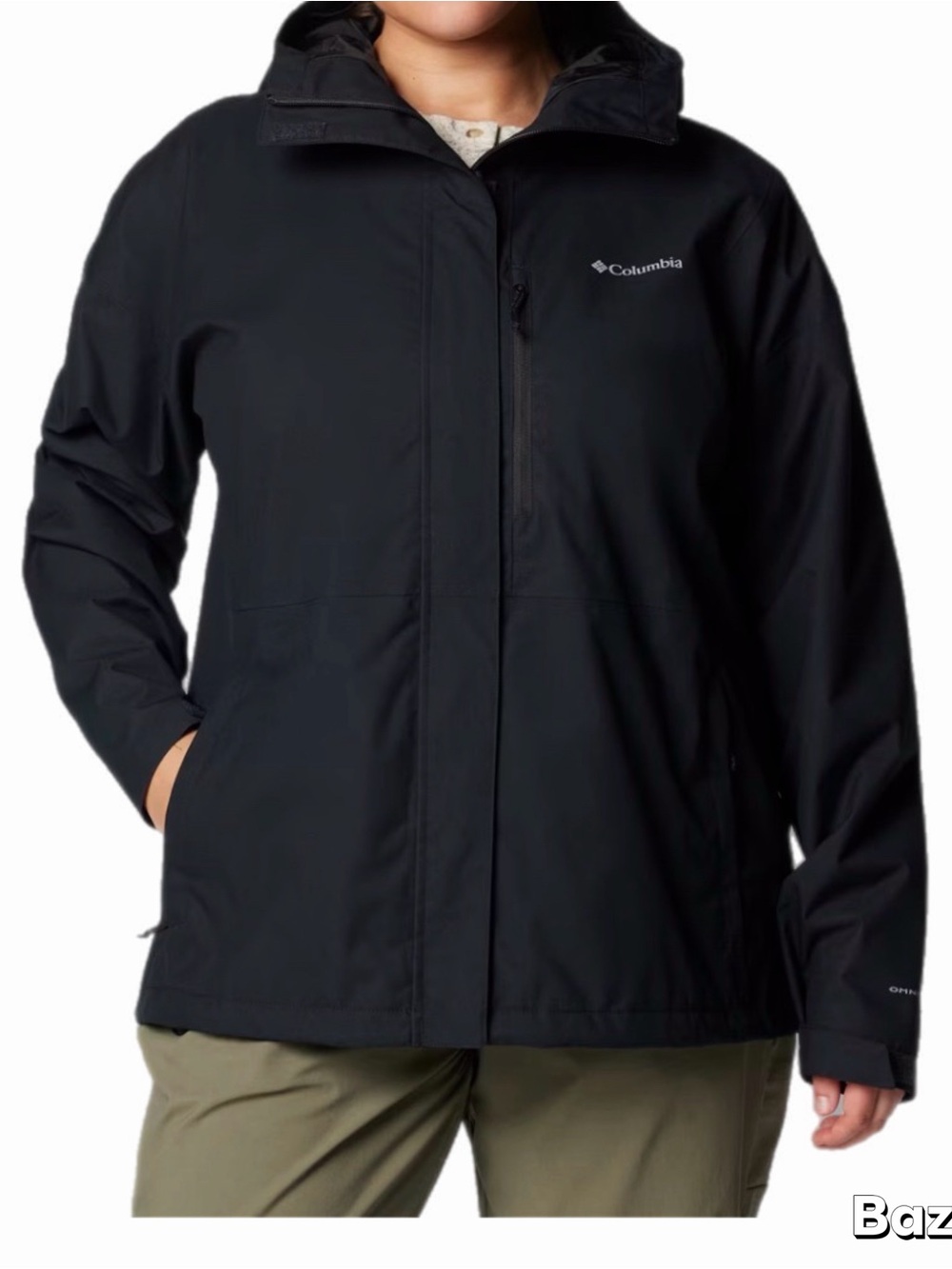 NWT Columbia Women's Hikebound II Jacket - Plus Size waterproof rain coat sz 2X